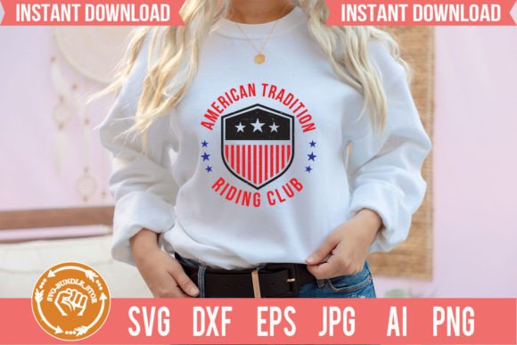 AMERICAN TRADITION RIDING CLUB Graphics & T-Shirt Designs
