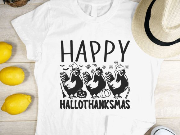 Chicken Thanksgiving SVG PNG Graphics for T-Shirt Designs