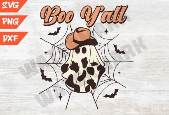 Cow Clipart, Boo Y’all Country SVG — T-Shirt Designs & Graphics