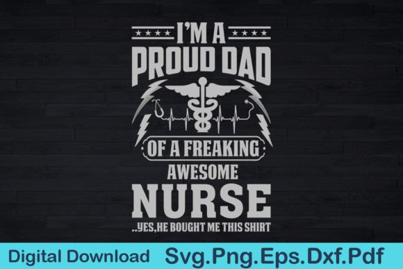 Freaking Awesome Nurse SVG Shirt