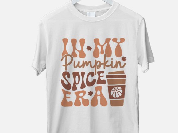 In My Pumpkin Spice Era PNG: Graphics for T-Shirt Designs