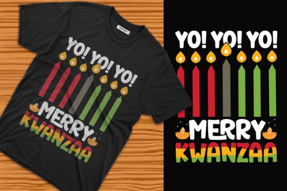 Merry Kwanzaa Graphics & T-Shirt Designs