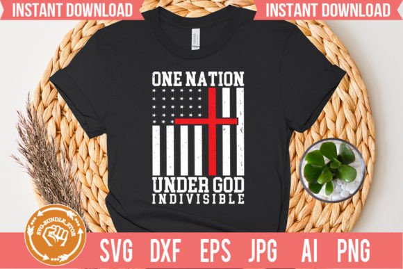 One Nation, Under God, Indivisible Graphics & T-Shirt Designs