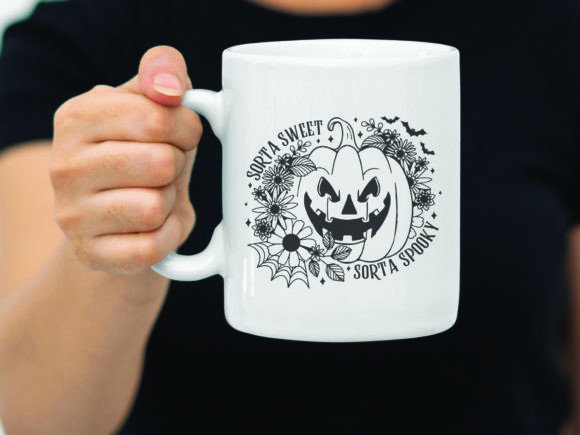 Sorta Sweet Sorta Spooky SVG: Graphics for T-Shirt Designs